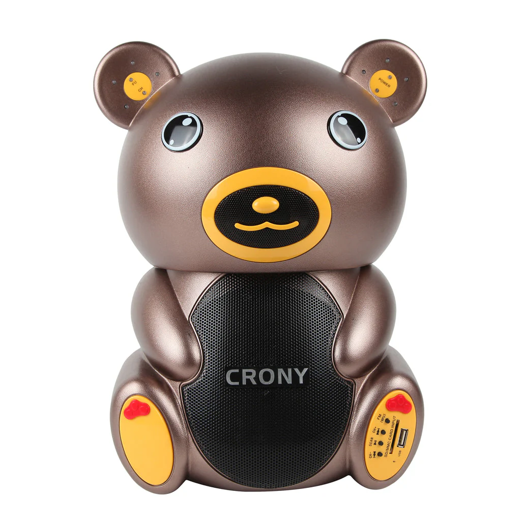 V6E speaker Portable Bear Ibastek Subwoofer Speaker Karaoke