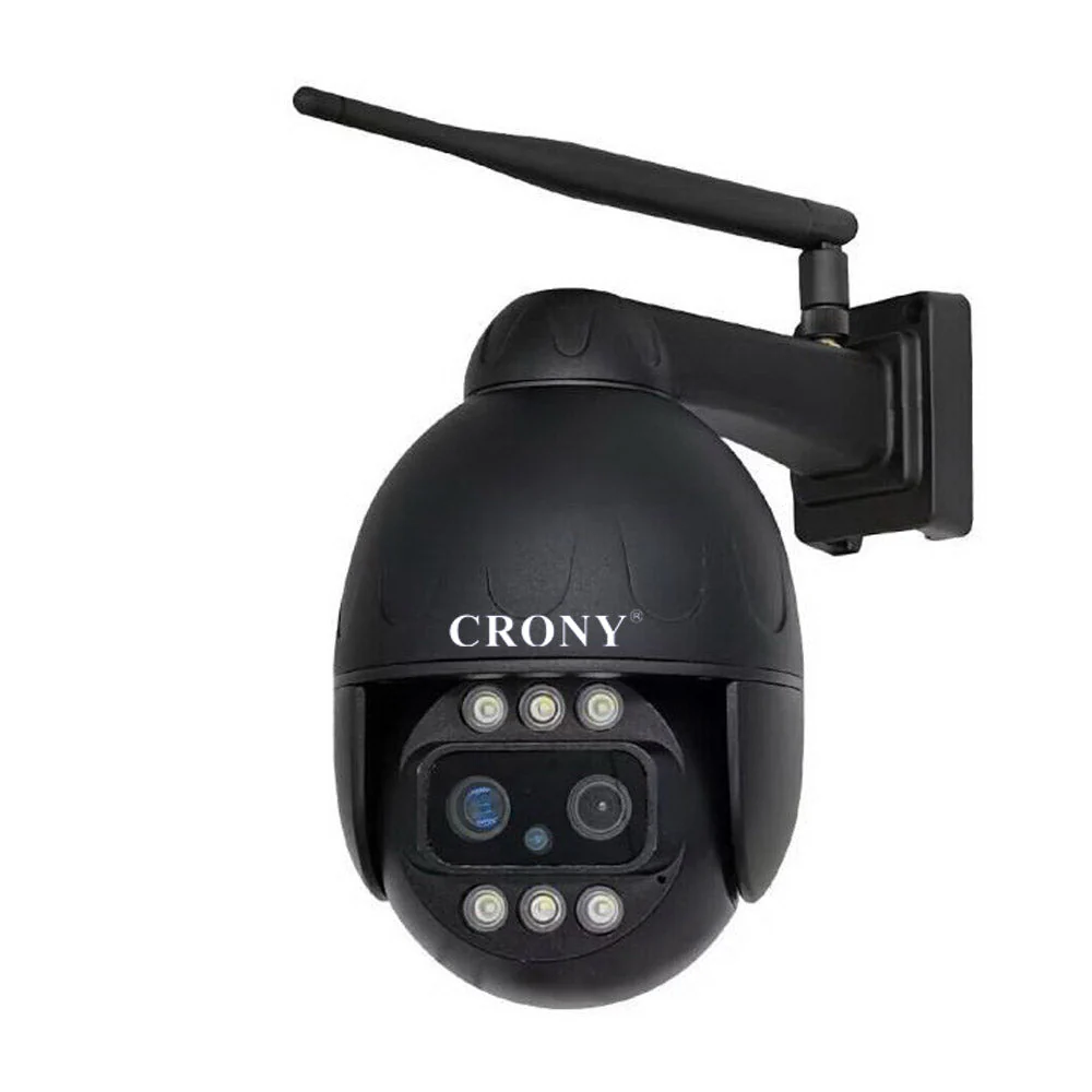 VST-DL26G-3IN1-4MP-10X 4G Camera Dual Lens 4K WiFi/Lan/4G GSM Pan Tilt Zoom Smart Security Camera