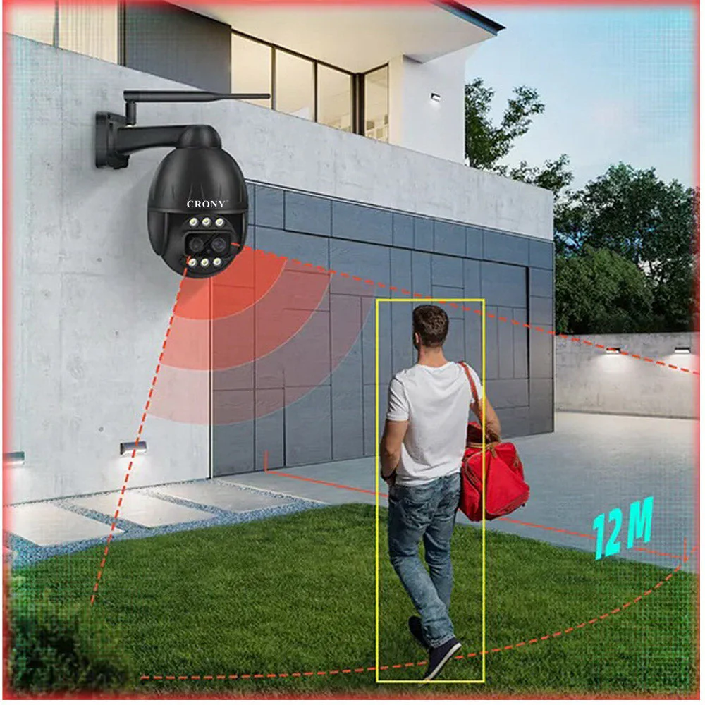 VST-DL26G-3IN1-4MP-10X 4G Camera Dual Lens 4K WiFi/Lan/4G GSM Pan Tilt Zoom Smart Security Camera - Image 3