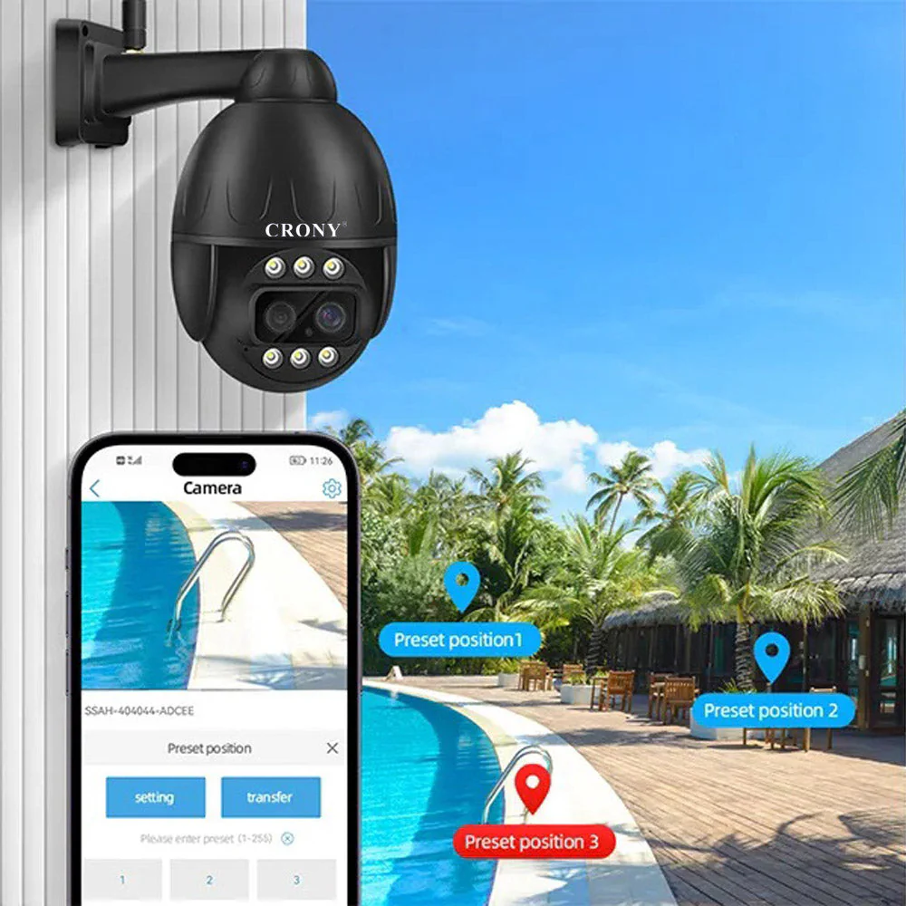 VST-DL26G-3IN1-4MP-10X 4G Camera Dual Lens 4K WiFi/Lan/4G GSM Pan Tilt Zoom Smart Security Camera - Image 5
