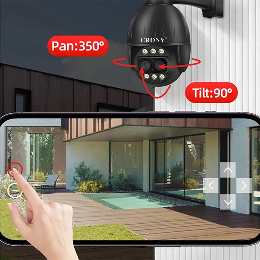 VST-DL26G-3IN1-4MP-10X 4G Camera Dual Lens 4K WiFi/Lan/4G GSM Pan Tilt Zoom Smart Security Camera - Image 6