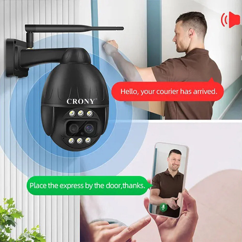 VST-DL26G-3IN1-4MP-10X 4G Camera Dual Lens 4K WiFi/Lan/4G GSM Pan Tilt Zoom Smart Security Camera - Image 7
