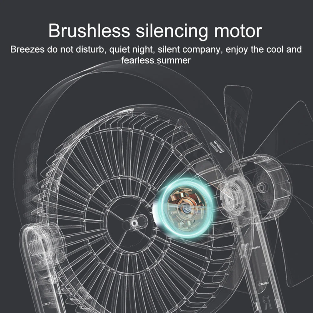 WT-F62 Outdoor Fan With LED lighting - Image 6