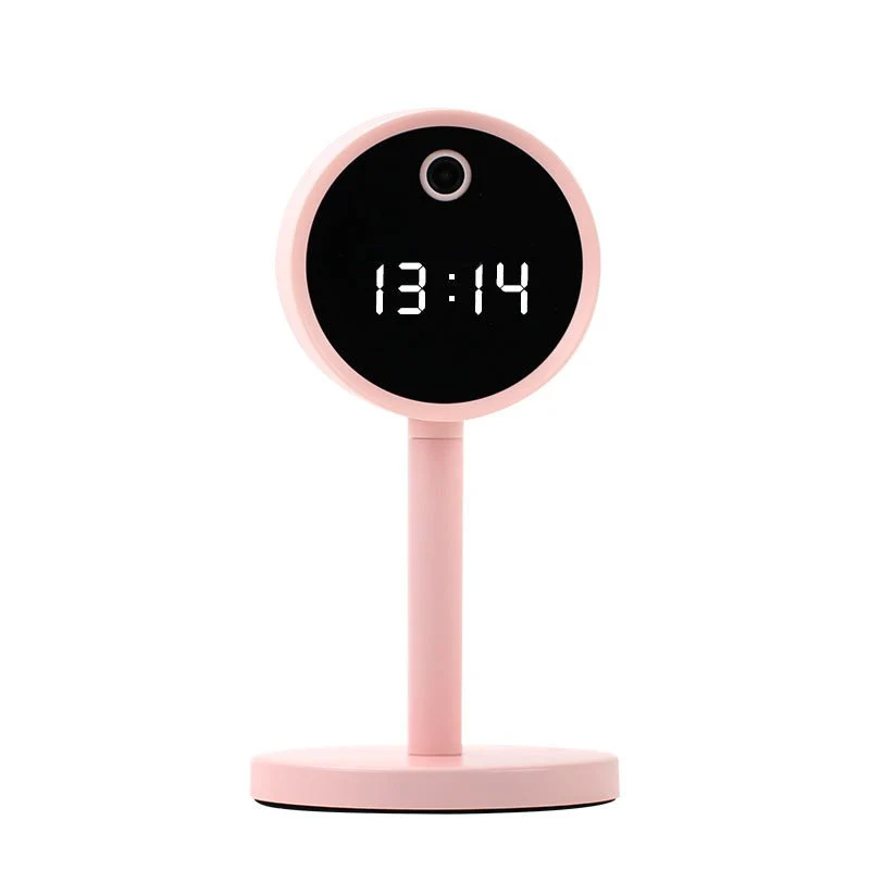 CRONY X8-1080P-WiFi Clock Camera Wireless Clock Camera Head Design Table Clock - Image 4