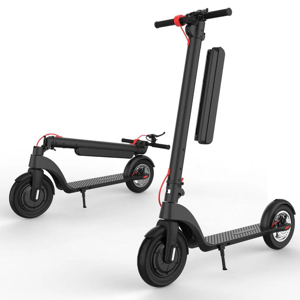 CRONY X8 Electric Kick Scooter Max speed 38KM Replaceable dual battery capacity Foldable10 inch - Image 2