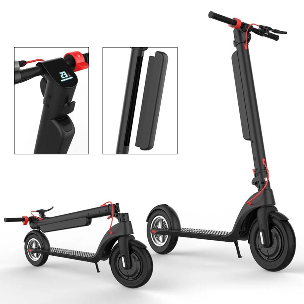 CRONY X8 Electric Kick Scooter Max speed 38KM Replaceable dual battery capacity Foldable10 inch - Image 3