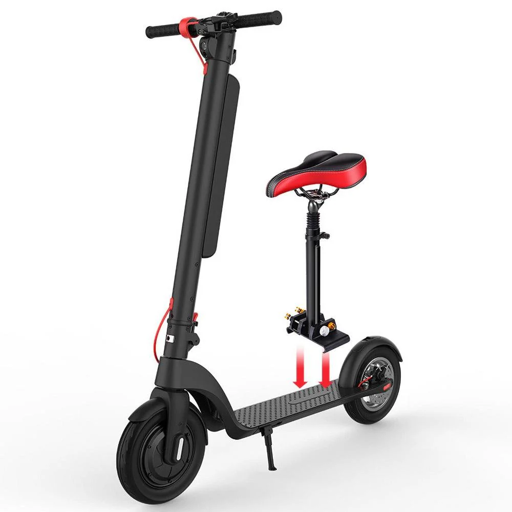 CRONY X8 Electric Kick Scooter Max speed 38KM Replaceable dual battery capacity Foldable10 inch - Image 6