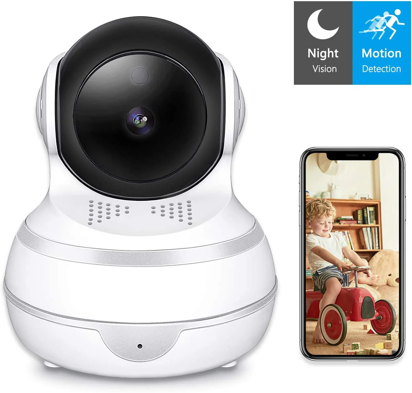 XY-R9820-F3 Wireless Home Security Camera 1080P WiFi IP Camera - Image 10