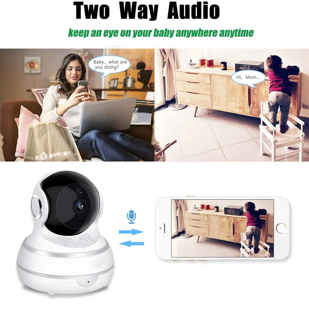 XY-R9820-F3 Wireless Home Security Camera 1080P WiFi IP Camera - Image 7
