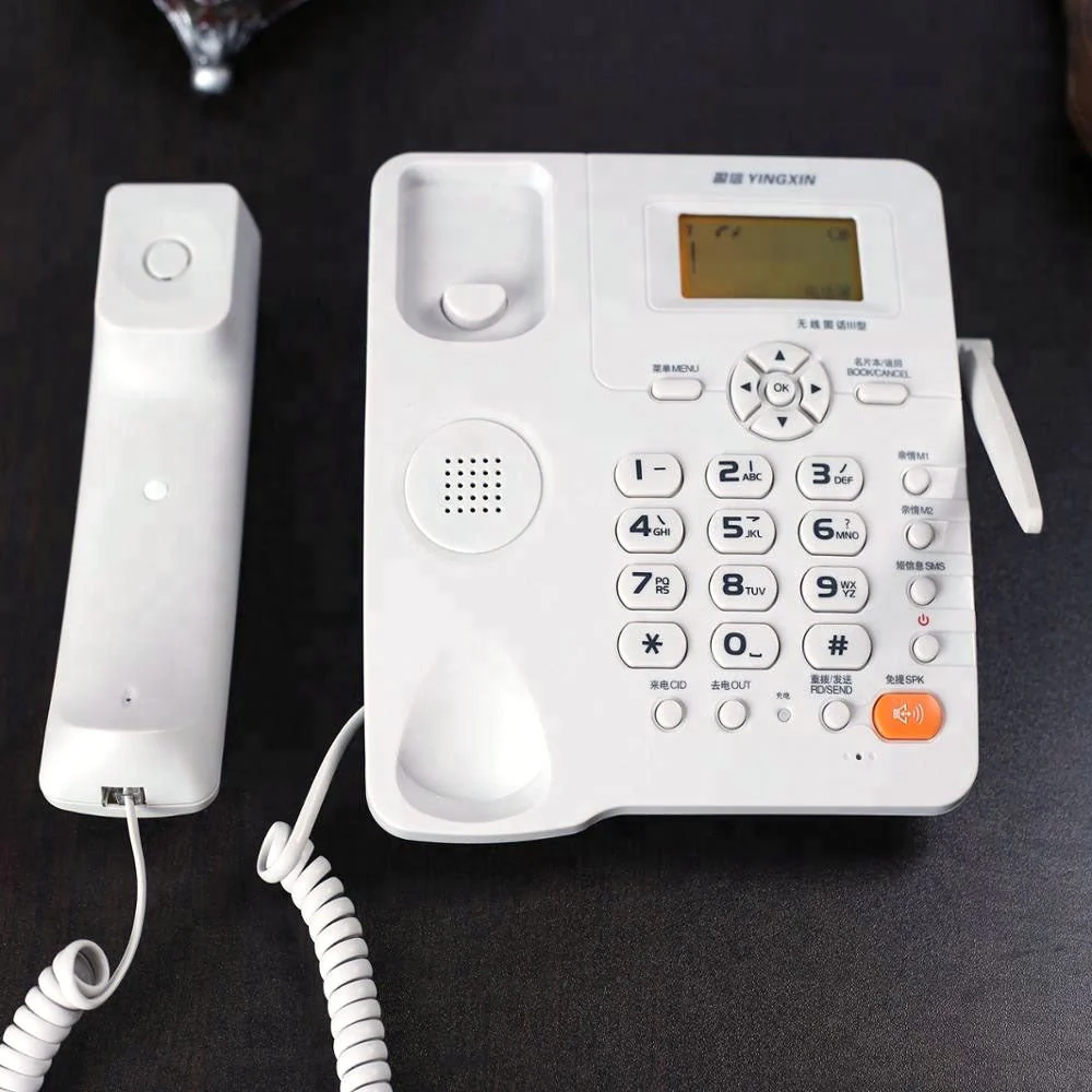 YINGXIN AH0008-Wireless Landline landline wireless phone GSM Recording phone with external antenna - Image 4